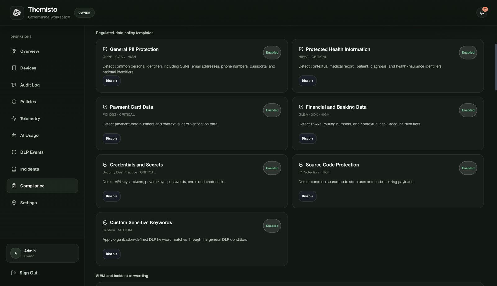 SIEM Integration product screenshot 2