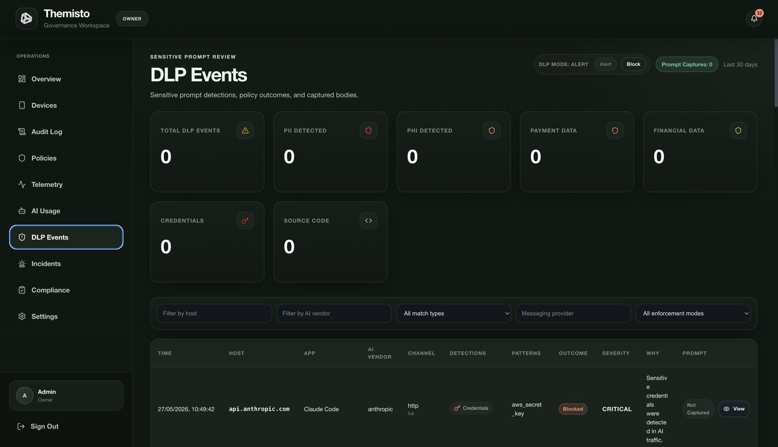 Data-Centric Content Inspection product screenshot 2