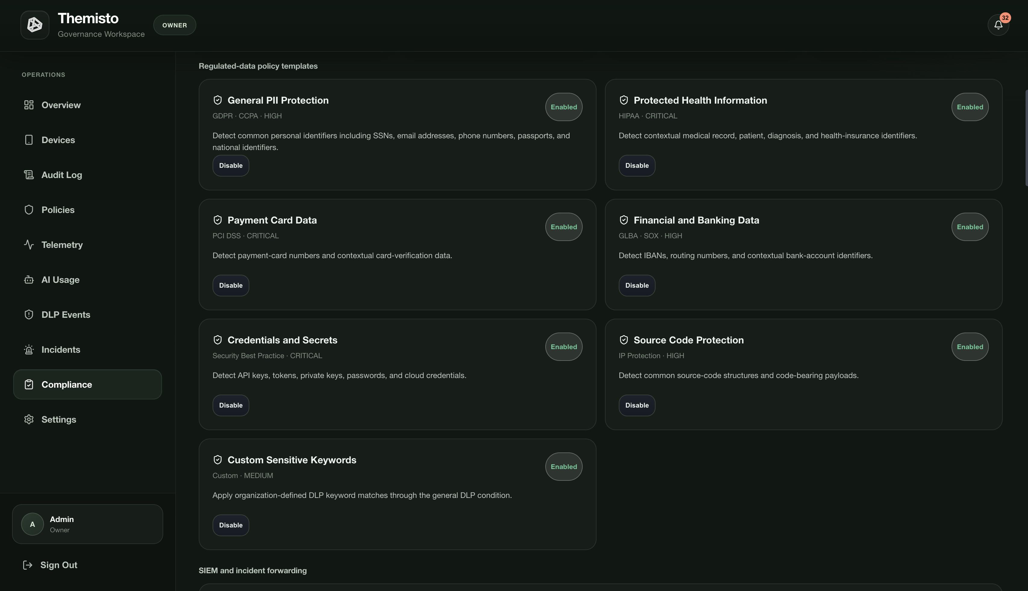 Automated Preventive Controls product screenshot 1