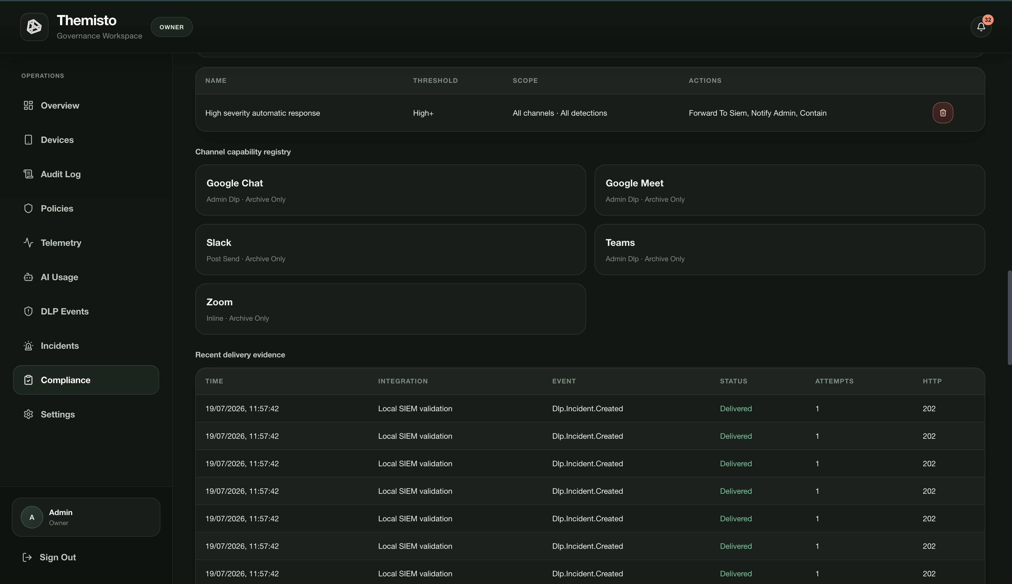 Automated Incident Response product screenshot 1