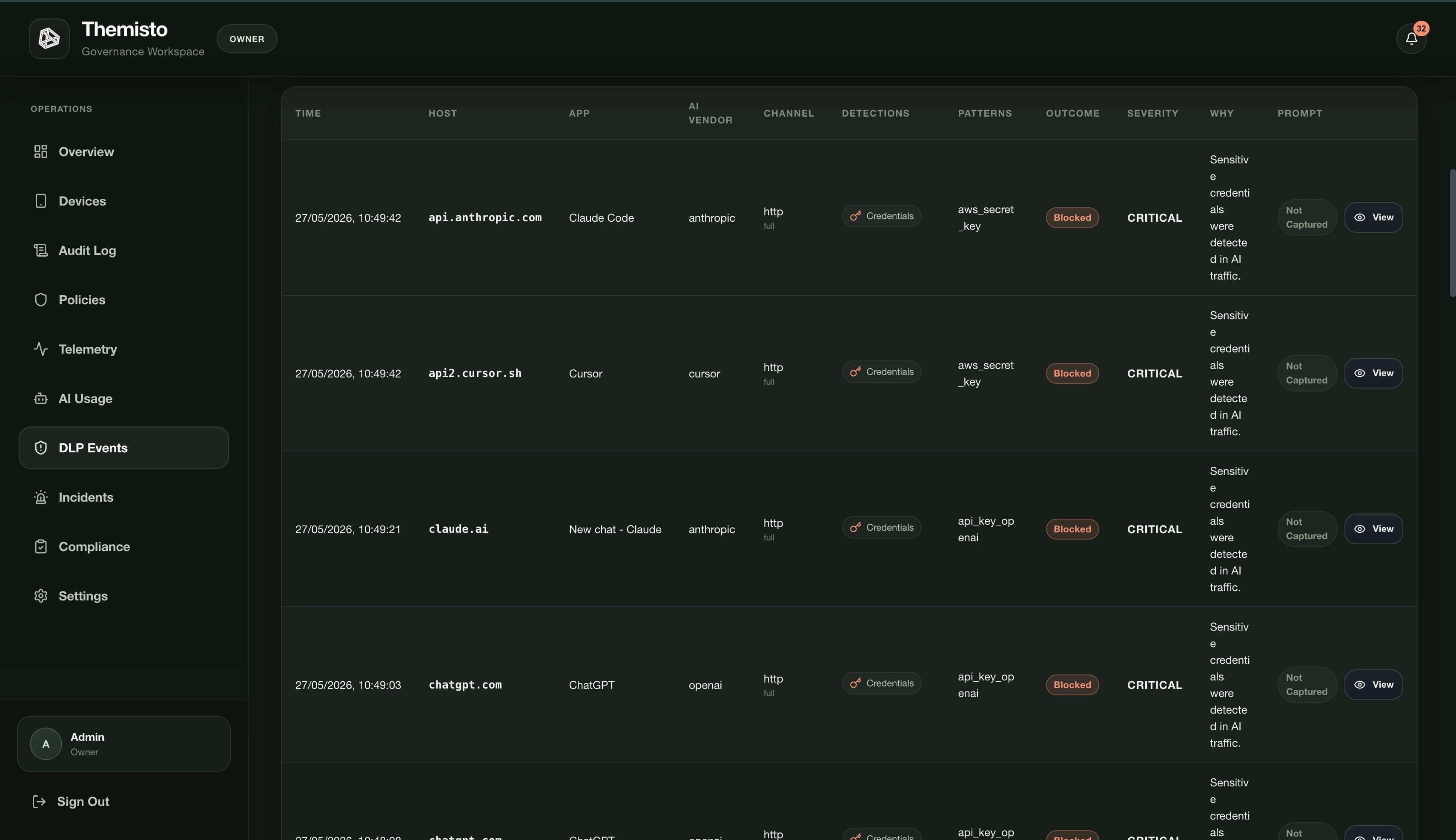 Granular Incident Reporting product screenshot 1
